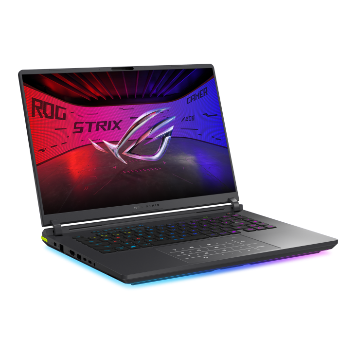 ASUS ROG Strix G16 Intel Core Ultra 9 Processor 275HX NVIDIA GeForce RTX 5070 Ti Laptop GPU 12GB GDDR7 32GB DDR5-5600Hz 16-inch FHD+ 165Hz IPS-level - Eclipse Gray ASUS ROG Strix G16 Intel Core Ultra 9 Processor 275HX NVIDIA GeForce RTX 5070 Ti Laptop GPU 12GB GDDR7 32GB DDR5-5600Hz 16-inch FHD+ 165Hz IPS-level - Eclipse Gray